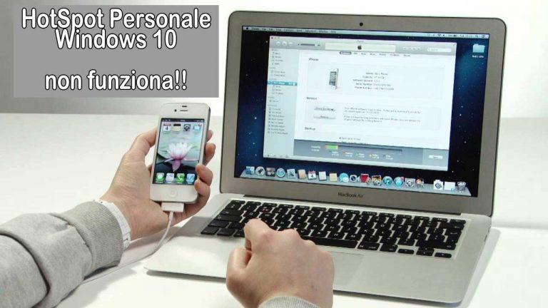 Pc Non Si Connette A Hotspot Iphone