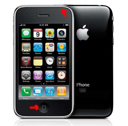 Iphone 3gs screenshot