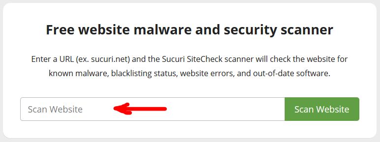 Scansionare siti wordpress ricerca malware