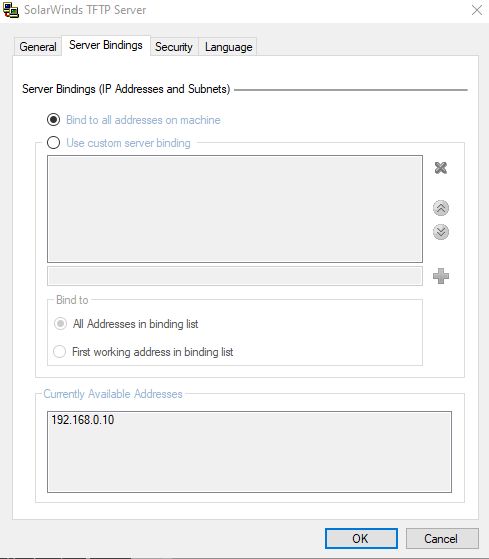 raspi tftp server starten