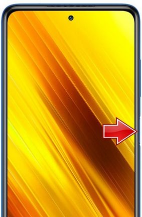 Xiaomi POCO X3 NFC Spegere telefono per menu ripristino