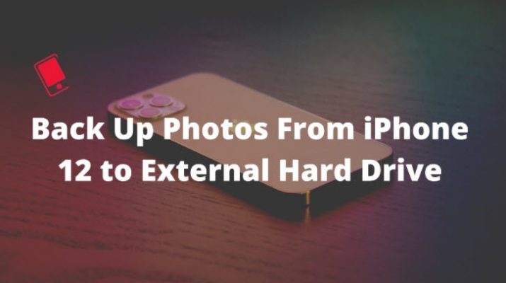 Come eseguire il backup delle foto da iPhone 12 a disco rigido esterno