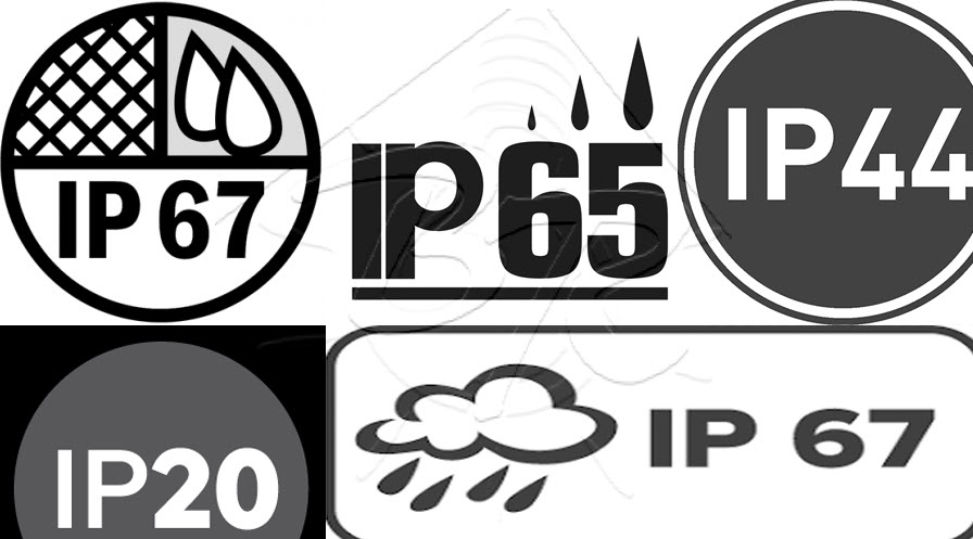 Grado protezione IP per smartphone e led luminarie