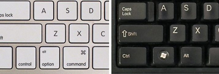 Tastiera Windows e Mac corrispondenza tasti
