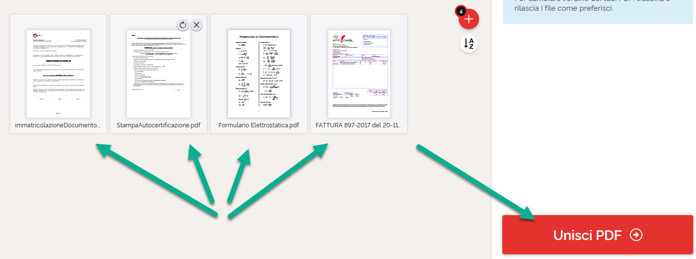 ilovepdf - aggiungipdf