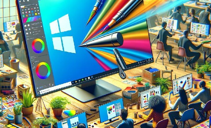Nuovo PAINT Windows 11 per generare e ritoccare immagini