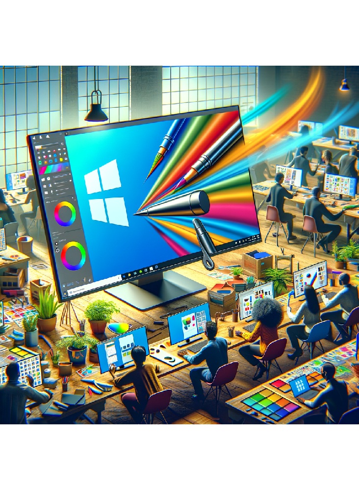 Nuovo PAINT Windows 11 per generare e ritoccare immagini