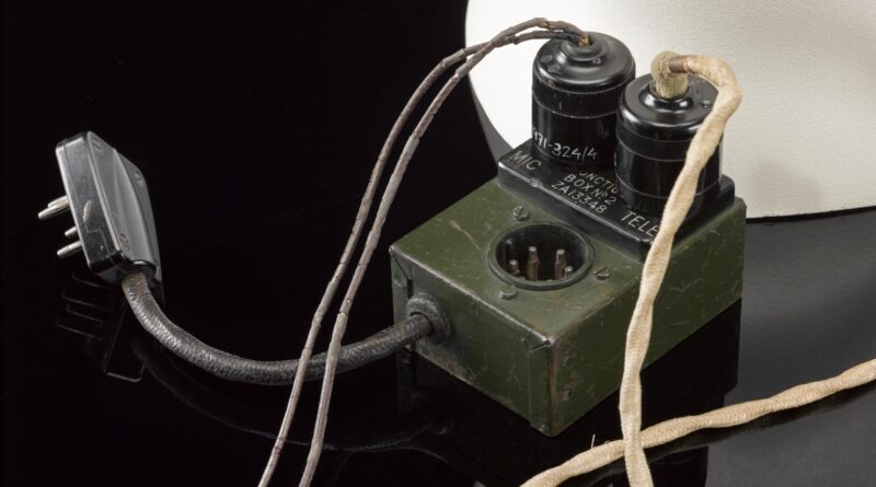 Wireless set no. 38 Mk. II serial no. 6319, 1942-1945