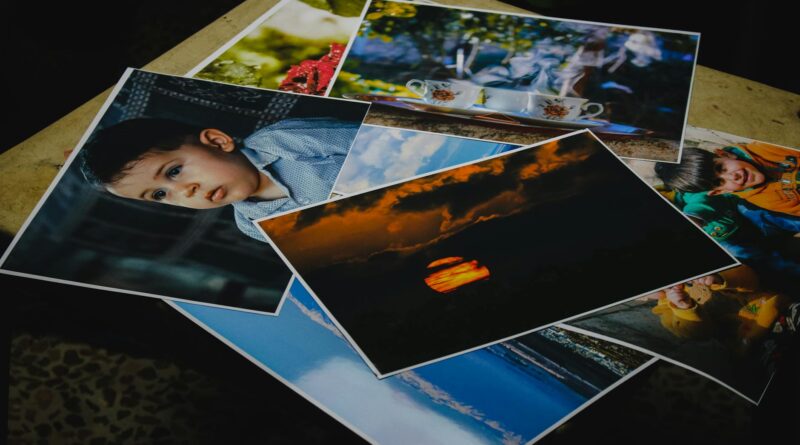 close up shot of printed photos