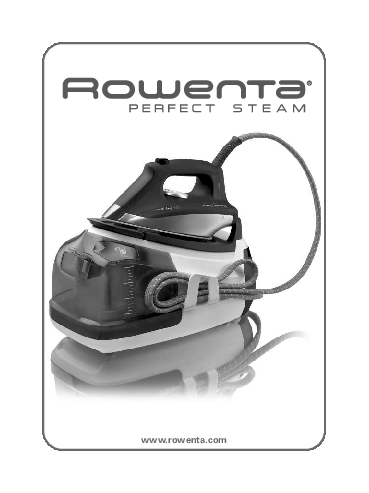 Rowenta Perfect Steam Ferro da Stiro con caldaia - Manuale - Istruzioni uso e manutenzione - spie - download scarica.pdf