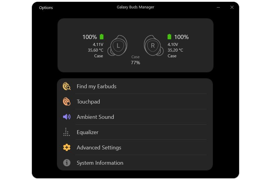 Samsung Galaxy Buds + plus – App per controllare gli auricolari con Windows e Mac - 2.3 - download - scarica